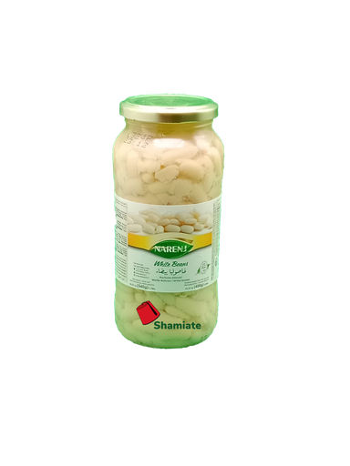 [8407 White beans (Narenj, In Jar, 580 gm, 12 Pieces) Haricots Blancs (Narenj, En Bocal, 580 gm, 12 Pièces) Haricots Blancs (Narenj, En Bocal, 580 gm, 12 Pieces)الفاصوليا البيضاء (نارنج, في جرة, 580 غرام, 12 وحدة) ] Haricots Blancs (Narenj, En Bocal, 580 gm, 12 Pièces)