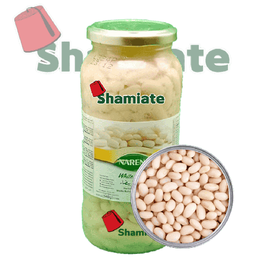 [8407 White beans (Narenj, In Jar, 580 gm, 12 Pieces) Haricots Blancs (Narenj, En Bocal, 580 gm, 12 Pièces) Haricots Blancs (Narenj, En Bocal, 580 gm, 12 Pieces)الفاصوليا البيضاء (نارنج, في جرة, 580 غرام, 12 وحدة) ] White beans (Narenj, In Jar, 580 gm, 12 Pieces)