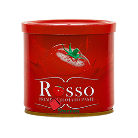 [8410 Tomato Paste (Rosso, 250 gm, 24 Pieces) Concentré De Tomate (Rosso, 250 gm, 24 Pièces) Concentre De Tomate (Rosso, 250 gm, 24 Pieces)دبس البندورة (روسو, بلا, 250 غرام, 24 وحدة) ] Tomato Paste (Rosso, 250 gm, 24 Pieces)