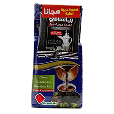 [8427 Arabic Coffee (Café Shami, Blue Extra Cardamom, 450 gm, 10 Pieces) Café Arabe (Café Shami, Bleu Extra Cardamome, 450 gm, 10 Pièces) Cafe Arabe (Cafe Shami, Bleu Extra Cardamome, 450 gm, 10 Pieces)قهوة عربية (القهوة الشامية, حب هال اكسترا أزرق, 450 غرام, 10 وحدات) ] Arabic Coffee (Café Shami, Blue Extra Cardamom, 450 gm, 10 Pieces)