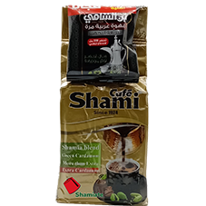 [8428 Arabic Coffee (Café Shami, Gold Extra Cardamom, 450 gm, 10 Pieces) Café Arabe (Café Shami, Cardamome Extra Or, 450 gm, 10 Pièces) Cafe Arabe (Cafe Shami, Cardamome Extra Or, 450 gm, 10 Pieces)قهوة عربية (القهوة الشامية, حب هال اكسترا ذهبي, 450 غرام, 10 وحدات) ] قهوة عربية (القهوة الشامية, حب هال اكسترا ذهبي, 450 غرام, 10 وحدات)