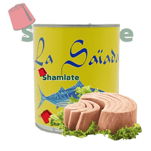 [8436 Canned Tuna (La Saïada, In sunflower oil, 800 gm, 12 Pieces) Canned Tuna (La Saïada, In Sunflower Oil, 800 gm, 12 Pieces) Canned Tuna (La Saiada, In Sunflower Oil, 800 gm, 12 Pieces)تونة معلبة (لا صيدا, بزيت دوار الشمس, 800 غرام, 12 وحدة) ] Canned Tuna (La Saïada, In Sunflower Oil, 800 gm, 12 Pieces)