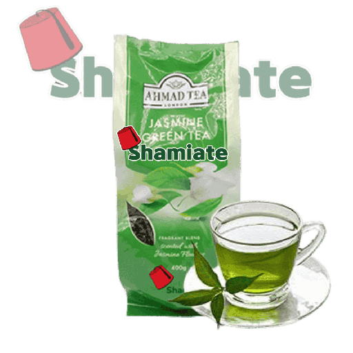 [8439 Green Tea (Ahmad Tea, Jasmine in Bag, 400 gm, 20 Pieces) Thé Vert (Ahmad Tea, Jasmin en Sac, 400 gm, 20 Pièces) The Vert (Ahmad Tea, Jasmin en Sac, 400 gm, 20 Pieces)شاي أخضر (أحمد تي, ياسمين في كيس, 400 غرام, 20 وحدة) ] شاي أخضر (أحمد تي, ياسمين في كيس, 400 غرام, 20 وحدة)