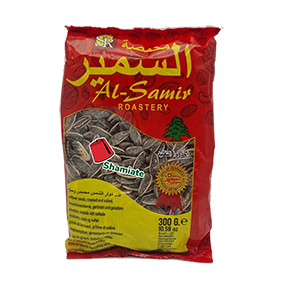 [8503 Sunflower Seeds (Al Samir, Salted, 300 gm, 45 Pieces) Graines (Pépites) De Tournesol (Al Samir, Salées, 300 gm, 45 Pièces) Graines (Pepites) De Tournesol (Al Samir, Salees, 300 gm, 45 Pieces)بذ ر زهرة عباد الشمس (السمير, مملح, 300 غرام, 45 وحدة) ] Sunflower Seeds (Al Samir, Salted, 300 gm, 45 Pieces)