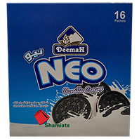 [8515 Cookies (Deemah, Neo Vanilla Cream, 12 x 30 gm, 12 Pieces) Biscuits (Deemah, Neo Vanille Crème, 12 x 30 gm, 12 Pièces) Biscuits (Deemah, Neo Vanille Creme, 12 x 30 gm, 12 Pieces)كوكيز (ديمة, كريم نيو فانيليا, 12 x 30 غرام, 12 وحدة) ] Biscuits (Deemah, Neo Vanille Crème, 12 x 30 gm, 12 Pièces)