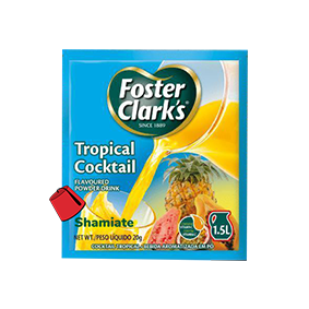 [8522 Instant Fruit Cocktail Juice Powder (Foster Clark's, 15 x 20 gm, 10 Pieces) Jus de Cocktail De Fruits en Poudre Instantanée (Foster Clark's, 15 x 20 gm, 10 Pièces) Jus de Cocktail De Fruits en Poudre Instantanee (Foster Clark's, 15 x 20 gm, 10 Pieces)عصير كوكتيل الفواكه الفوري (فوستر كلارك, بلا, 15 x 20 غرام, 10 وحدات) ] Jus de Cocktail De Fruits en Poudre Instantanée (Foster Clark's, 15 x 20 gm, 10 Pièces)