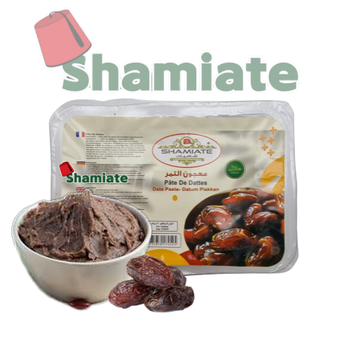 [001511 Date Paste (Shamiate, 900 gm, 12 Pièces) Pâte de Dattes (Shamiate, 900 gm, 12 Pièces) Pate de Dattes (Shamiate, 900 gm, 12 Pieces)عجينة التمر (شاميات, 900 غرام, 12 وحدة) ] Pâte de Dattes (Shamiate, 900 gm, 12 Pièces)