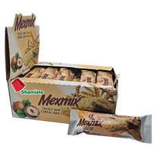 [001520 Hazelnut Cereal Bar (Mexmix, Hazelnuts, 6 x 24 x 26.5 gm, 6 Pieces) Barre de Céréales aux noisettes (Mexmix, Noisettes, 6 x 24 x 26,5 gm, 6 Pièces) Barre de Cereales aux noisettes (Mexmix, Noisettes, 6 x 24 x 26,5 gm, 6 Pieces)لوح الحبوب بندق (مكسمكس، بندق، 6 × 24 × 26.5 جم، 6 قطع)  ] لوح الحبوب بندق (مكسمكس، بندق، 6 × 24 × 26.5 جم، 6 قطع) 