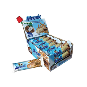 [001525 Coconut Cereal Bar (Mexmix, Coconut, 6 x 24 x 26.5 gm, 6 Pieces) Barre de Céréales à la Noix de Coco (Mexmix, Noix de Coco, 6 x 24 x 26,5 gm, 6 Pièces) Barre de Cereales a la Noix de Coco (Mexmix, Noix de Coco, 6 x 24 x 26,5 gm, 6 Pieces)لوح الحبوب جوز الهند (مكسمكس، جوز الهند، 6 × 24 × 26.5 جم، 6 قطع)  ] لوح الحبوب جوز الهند (مكسمكس، جوز الهند، 6 × 24 × 26.5 جم، 6 قطع) 