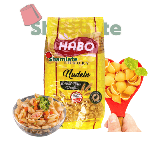 [001566 Pâtes (Habo, Shells, 400 gm, 24 Pièces) Pâtes (Habo, Coquilles, 400 gm, 24 Pièces) Pates (Habo, Coquilles, 400 gm, 24 Pieces)معكرونة (هابو, اصداف صغيرة, 400 غرام, 24 وحدة) ] Pâtes (Habo, Shells, 400 gm, 24 Pièces)