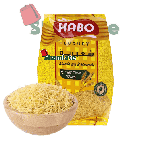 [001567 Vermicelli (Habo, 400 g, 24 Pieces) Vermicelle (Habo, 400g, 24Pièces) Vermicelle (Habo, 400g, 24Pieces)شعيرية (هابو, بلا, 400 غ, 24 وحدات) ] شعيرية (هابو, بلا, 400 غ, 24 وحدات)