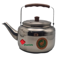 [001571 Oriental Teapot (Stainless Steel, 2 l, 1 Piece) Théière Orientale (Inox, 2 l, 1 Pièce) Theiere Orientale (Inox, 2 l, 1 Piece)إبريق شاي (بلا, استانلس ستيل, 2 لتر, 1 وحدة) ] Théière Orientale (Inox, 2 l, 1 Pièce)