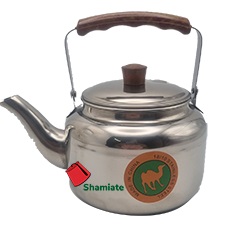 [001573 Oriental Teapot (Stainless Steel, 1 l, 1 Piece) Théière Orientale (Inox, 1 l, 1 Pièce) Theiere Orientale (Inox, 1 l, 1 Piece)إبريق شاي (بلا, استانلس ستيل, 1 لتر, 1 وحدة) ] Théière Orientale (Inox, 1 l, 1 Pièce)