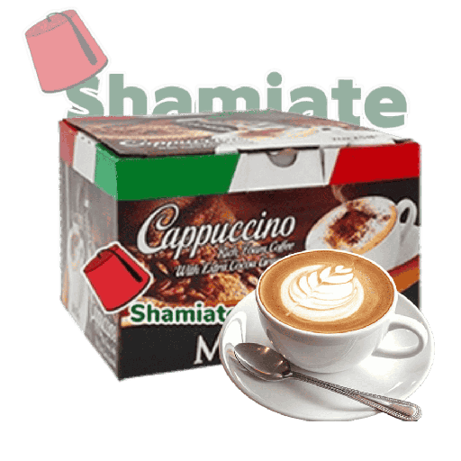 [001603 Italian Cappuccino (Mahmood 20x25gx12 Pieces) Cappuccino Italien (Mahmood 20x25gx12 Pièces) Cappuccino Italien (Mahmood 20x25gx12 Pieces)كابتشينو ايطالي (محمود 20×25 جرام×12 قطعة) ] Cappuccino Italien (Mahmood 20x25gx12 Pièces)