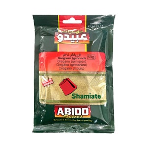 [001642 Ground Oregano (Abido, 50 gm, 10 Pieces) Origan Moulu (Abido, 50 gm, 10 Pièces) Origan Moulu (Abido, 50 gm, 10 Pieces)أوريغانو مطحون (عبيدو، 50 جم، 10 قطع) ] Origan Moulu (Abido, 50 gm, 10 Pièces)