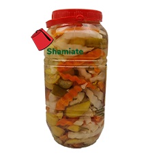 [001650 Pickled Mixed Vegetables ( 1500 gm, 6 Pieces) Légumes Mixtes Marinés (Nesmah,1500 gm, 6 Pièces) Legumes Mixtes Marines (Nesmah,1500 gm, 6 Pieces)مخلل (كبيس) خضروات مشكلة ( 1500 غرام, 6 وحدات) ] Légumes Mixtes Marinés (Nesmah,1500 gm, 6 Pièces)