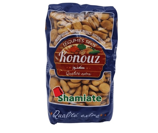 [001665 Dried broad beans (Konouz, Medium, 750 gm, 20 Pièces) Fèves Séchées (Konouz, Moyennes, 750 gm, 20 Pièces) Feves Sechees (Konouz, Moyennes, 750 gm, 20 Pieces)فول مجفف (كنوز,متوسطة, 750 غرام, 20 وحدة) ] Dried broad beans (Konouz, Medium, 750 gm, 20 Pièces)