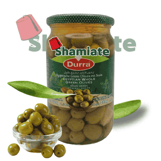 [001671 Green Olives (Egypt, Durra, 720gm, 12 Pieces) Olives Vertes (Egypte, Durra, 720gm, 12 Pièces) Olives Vertes (Egypte, Durra, 720gm, 12 Pieces)زيتون أخضر (مصري, الدرة, 720 غرام, 12 وحدات) ] زيتون أخضر (مصري, الدرة, 720 غرام, 12 وحدات)