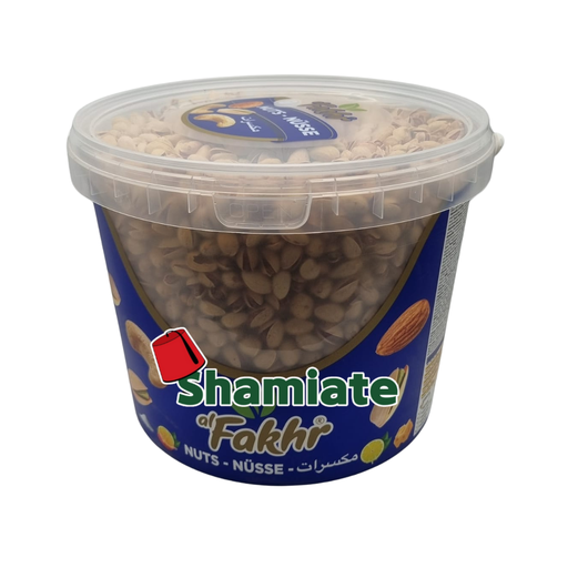 [001684 Roasted Pistachios (AlFakhr, 4.5 Kg, 1 Piece) Pistaches Grillées (AlFakhr, 4,5 Kg,1 Pièce) Pistaches Grillees (AlFakhr, 4,5 Kg,1 Piece)فستق محمص (الفاخر، 4.5 كجم، حبة واحدة) ] Roasted Pistachios (AlFakhr, 4.5 Kg, 1 Piece)