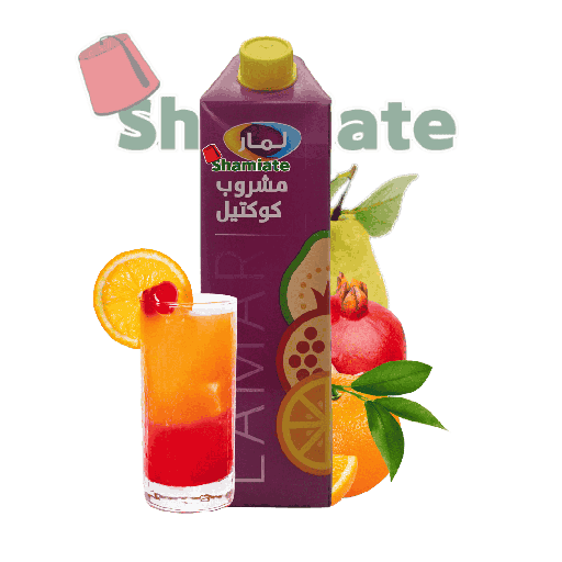 [001715 Drink (Lamar, Cocktail, 1L, 12 Pieces) Boisson (Lamar, Cocktail ,1L , 12 Pièces) Boisson (Lamar, Cocktail ,1L , 12 Pieces)مشروب (لمار، كوكتيل، 1 لتر، 12 قطعة) ] Boisson (Lamar, Cocktail ,1L , 12 Pièces)