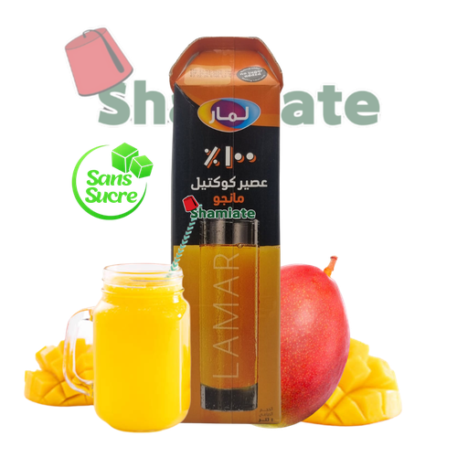 [001719 Juice (Lamar, Mango Cocktail, 1L, 12 Pieces) Jus (Lamar, Cocktail Mangue,1L ,12 Pièces) Jus (Lamar, Cocktail Mangue,1L ,12 Pieces)عصير (لمار، كوكتيل مانجو، 1 لتر، 12 قطعة) ] Juice (Lamar, Mango Cocktail, 1L, 12 Pieces)