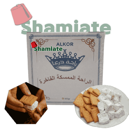 [001738 Raha Houlkoum Mastic (Daraa, 350g x 24 Pièces) Raha Houlkoum Mastic (Daraa, 350g x 24 Pièces) Raha Houlkoum Mastic (Daraa, 350g x 24 Pieces)الراحة الممسكة الفاخرة (درعا  350غرام,24  وحدة) ] الراحة الممسكة الفاخرة (درعا  350غرام,24  وحدة)