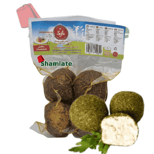 [001763 Chanklish (Sefa, Vacuum Packed, 400 gm, 16 Pieces) Chanklish (Sefa, Sous Vide, 400 gm, 16 Pièces) Chanklish (Sefa, Sous Vide, 400 gm, 16 Pieces)شنكليش (صفا، مسحوب من الهواء, 400 غرام, 16 وحدة) ] شنكليش (صفا، مسحوب من الهواء, 400 غرام, 16 وحدة)