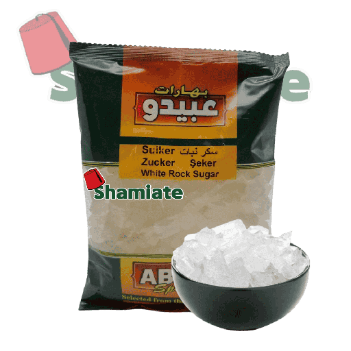 [001793 White Rock Sugar (Abido, 400 gm, 1 Piece) Sucre blanc (Abido, 400 gm, 1 Pièce) Sucre blanc (Abido, 400 gm, 1 Piece)سكر نبات (عبيدو، 400 جم، 1 قطعة) ] White Rock Sugar (Abido, 400 gm, 1 Piece)