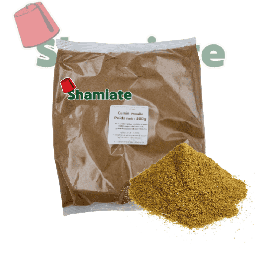 [001809 Ground Cumin (Jasmeen 500 gm, 1 Piece) Cumin Moulu (Jasmeen, 500 gm, 1 Pièce) Cumin Moulu (Jasmeen, 500 gm, 1 Piece)(كمون مطحون ( ياسمين, 500غرام, 1 وحدة  ] Cumin Moulu (Jasmeen, 500 gm, 1 Pièce)