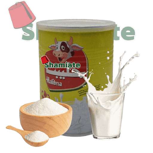 [001828 Powdered Milk (Halibna, Full Cream Milk, 400 gm, 24 Pieces) Lait en Poudre (Halibna, Lait Entier, 400 gm, 24 Pièces) Lait en Poudre (Halibna, Lait Entier, 400 gm, 24 Pieces)حليب مجفف (حليبنا، حليب كامل الدسم، 400 غرام، 24  وحدة) ] حليب مجفف (حليبنا، حليب كامل الدسم، 400 غرام، 24  وحدة)