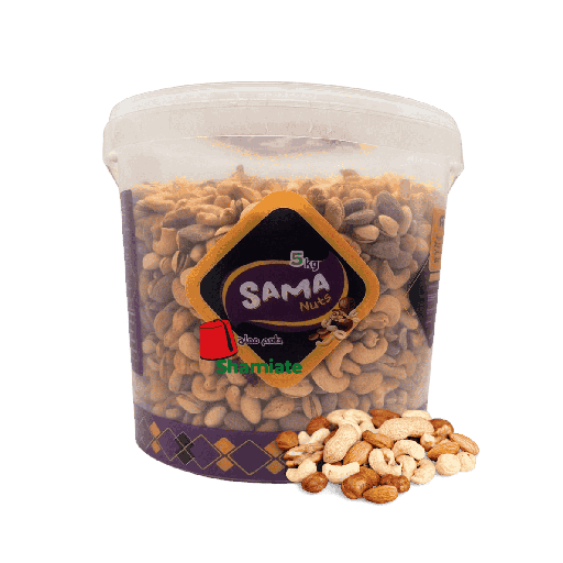 [001887 Mixed Roasted Dried Fruits (Sama, Salted, 5 kg, 1 Piece) Mélange de Fruits Secs Grillés( Sama, Salé, 5 kg, 1 Pièce) Melange de Fruits Secs Grilles( Sama, Sale, 5 kg, 1 Piece)مكسرات مشكلة محمصة / مالح (سما، 5 كلغ, 1 وحدة) ] Mixed Roasted Dried Fruits (Sama, Salted, 5 kg, 1 Piece)