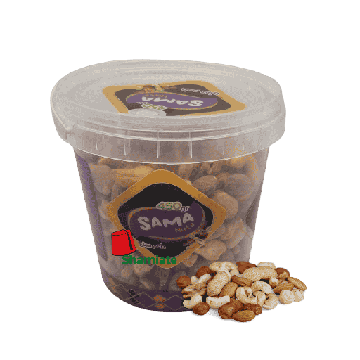 [001894 Roasted Dried Fruit Mix (Sama, Salted, 450gm x 12 Pieces) Mélange de Fruits Secs Grillés (Sama, Salé, 450gm x 12 Pièces) Melange de Fruits Secs Grilles (Sama, Sale, 450gm x 12 Pieces)مكسرات مشكلة محمصة / مالح (سما، 450 غرام × 12 وحدة)) ] Roasted Dried Fruit Mix (Sama, Salted, 450gm x 12 Pieces)