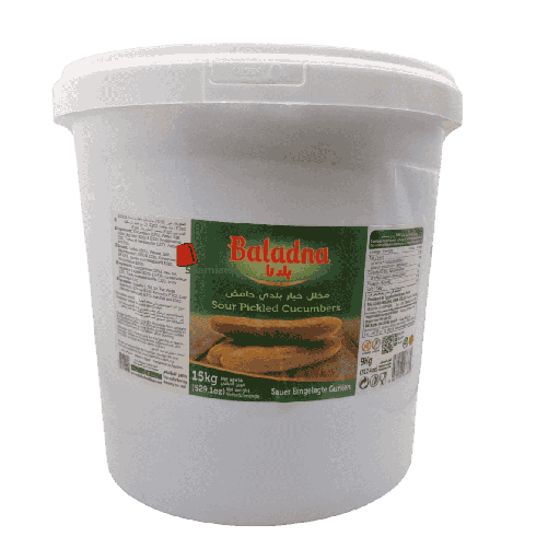 [001925 Pickled Cucumbers  (Baladna, 10 Kg, 1 Piece) Concombres Marinés (Baladna, 10Kg, 1 Pièce) Concombres Marines (Baladna, 10Kg, 1 Piece)خيار مخلل  (بلدنا، 10 كجم، قطعة واحدة) ] Concombres Marinés (Baladna, 10Kg, 1 Pièce)