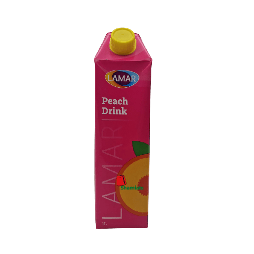 [001939 Drink (Lamar, Peach, 1L, 12 Pieces) Boisson (Lamar, Pêche ,1L , 12 Pièces) Boisson (Lamar, Peche ,1L , 12 Pieces)مشروب (لمار، خوخ، 1 لتر، 12 قطعة) ] Drink (Lamar, Peach, 1L, 12 Pieces)