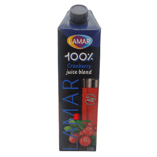 [001942 Juice (Lamar, Cranberry, 1L, 12 Pieces) Jus (Lamar, Canneberge ,1L , 12 Pièces) Jus (Lamar, Canneberge ,1L , 12 Pieces)عصير (لمار، توت بري، 1 لتر، 12 قطعة) ] Juice (Lamar, Cranberry, 1L, 12 Pieces)