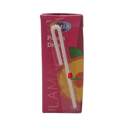 [001945 Drink (Lamar, Peach, 200 ml, 27 Pieces) Boisson (Lamar, Pêche, 200 ml, 27 Pièces) Boisson (Lamar, Peche, 200 ml, 27 Pieces)مشروب (لمار، خوخ، 200 مل، 27 قطعة) ] Drink (Lamar, Peach, 200 ml, 27 Pieces)