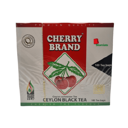 [001961 Black Tea (Cherry Brand (Karazeh), Ceylon in Bags, 100 x 1 gm, 36 Pieces) Thé Noir (Cherry Brand (Karazeh), Ceylon en Sachets, 100 x 1 gm, 36 Pièces) The Noir (Cherry Brand (Karazeh), Ceylon en Sachets, 100 x 1 gm, 36 Pieces)شاي أسود (كرزة، سيلان، أكياس، 100 كيس × 1 غرام، 36 كيس) ] Thé Noir (Cherry Brand (Karazeh), Ceylon en Sachets, 100 x 1 gm, 36 Pièces)