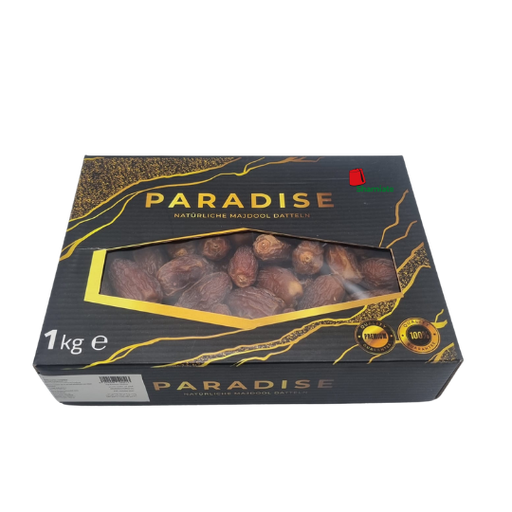 [001981 Dates (Paradise, Majhool Large Premium, 1 kg, 12 pieces) Dattes (Paradise, Majhool Large Premium, 1 Kg, 12 Pièces) Dattes (Paradise, Majhool Large Premium, 1 Kg, 12 Pieces)تمر (بارادايس، مجهول كبير فاخر، 1 كجم، 12 قطعة) ] Dates (Paradise, Majhool Large Premium, 1 kg, 12 pieces)