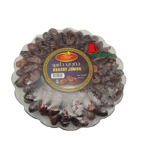 [001985 Dates (Khayrat Al Madina, Khodary Jumbo, 900 gm, 8 Pieces) Dattes (Khayrat Al Madina, Khodary Jumbo, 900 gm, 8 Pièces) Dattes (Khayrat Al Madina, Khodary Jumbo, 900 gm, 8 Pieces)تمر (خيرات المدينة، خضري جامبو، 900 جم، 8 حبات) ] تمر (خيرات المدينة، خضري جامبو، 900 جم، 8 حبات)