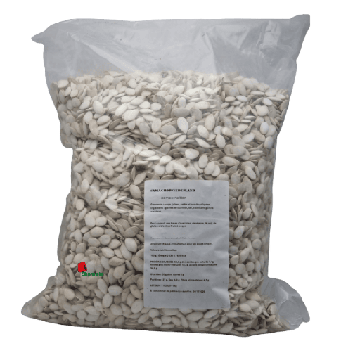 [001993 White Pumpkin Seeds (Nuggets) (Sama, 5 kg, 1 piece) Graines (Pépites) de Citrouille Blanches (Sama, 5 Kg, 1 Pièce) Graines (Pepites) de Citrouille Blanches (Sama, 5 Kg, 1 Piece)بذور اليقطين بيضاء (سما، 5 كجم، قطعة واحدة) ] Graines (Pépites) de Citrouille Blanches (Sama, 5 Kg, 1 Pièce)