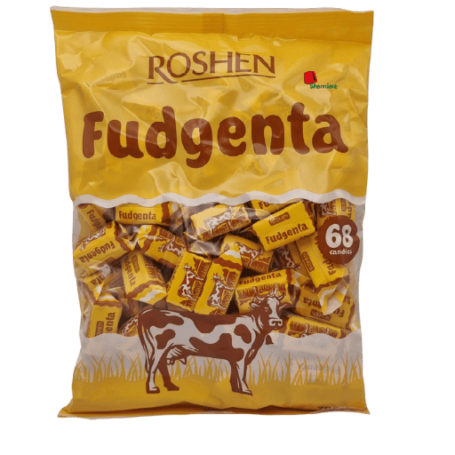 [002003 Confectionery (Roshen Fudgenta, 785 gm, 9 Pieces) Confiserie (Roshen Fudgenta, 785 gm, 9 Pièces) Confiserie (Roshen Fudgenta, 785 gm, 9 Pieces)حلويات (روسين فودجينتا، 785 غرام، 9 قطع) ] Confiserie (Roshen Fudgenta, 785 gm, 9 Pièces)
