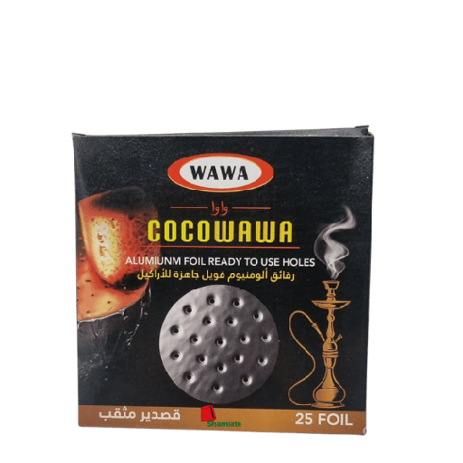 [002004 Aluminum Foil (Wawa, Special Hookah/Shisha, 50 Pieces) Papier Aluminium (Wawa, Spécial Narguilé/Chicha, 50 Pièces) Papier Aluminium (Wawa, Special Narguile/Chicha, 50 Pieces)ورق الالمنيوم (واوا, خاصة للنرجيلة, 50 وحدة) ] Aluminum Foil (Wawa, Special Hookah/Shisha, 50 Pieces)
