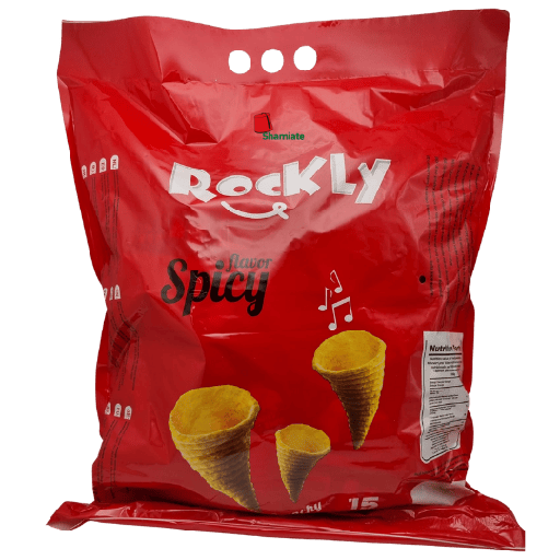 [002018 Chips (Rockly, Spicy 15g, 6 Pieces) Chips (Rockly , Chili, 15 gm, 6 Pièces) Chips (Rockly , Chili, 15 gm, 6 Pieces)شيبس (روكلي، حار، 15 غرام، 6 قطع) ] شيبس (روكلي، حار، 15 غرام، 6 قطع)