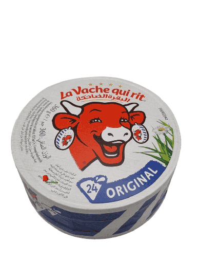 [002058 Spreadable Cheese (The Laughing Cow, Box of 24 Triangles, 360 gm, 18 Pieces) Fromage à Tartiner (La Vache Qui Rit, Boîte de 24 Triangles, 360 gm, 18 Pièces) Fromage a Tartiner (La Vache Qui Rit, Boite de 24 Triangles, 360 gm, 18 Pieces)جبنة قابلة للدهن (البقرة الضاحكة، علبة من 24 مثلثًا، 360 غرام، 18 قطعة) ] Fromage à Tartiner (La Vache Qui Rit, Boîte de 24 Triangles, 360 gm, 18 Pièces)