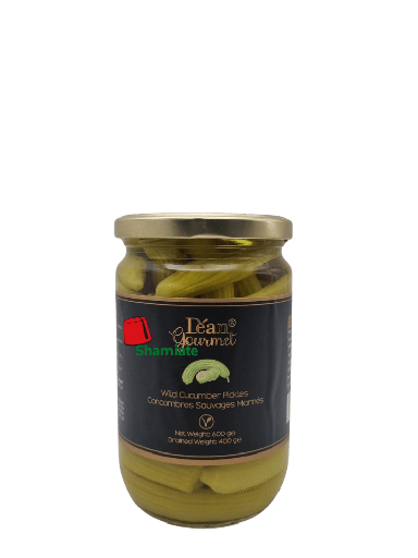 [002069 Pickled Cucumbers (Mekteh) (Déan Gourmet, 600 gm, 12 Pieces) Concombres Mariné (Mekteh)  (Déan Gourmet, 600 gm, 12 Pièces) Concombres Marine (Mekteh)  (Dean Gourmet, 600 gm, 12 Pieces)مخلل (كبيس) مقتي (ديان جورميه، 600 جم، 12 قطعة) ] Concombres Mariné (Mekteh)  (Déan Gourmet, 600 gm, 12 Pièces)