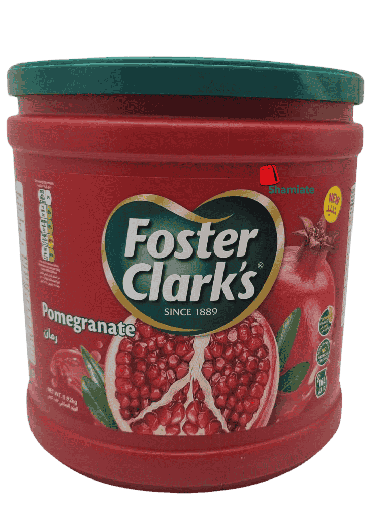 [002103 Instant pomegranate Juice Powder (Foster Clark's, 1.92 Kg, 6 Pieces) Jus de Grenadine en Poudre Instantanée (Foster Clark's, 1.92 Kg, 6 Pièces) Jus de Grenadine en Poudre Instantanee (Foster Clark's, 1.92 Kg, 6 Pieces)عصير رمان سريع التحضير (فوستر كلارك, بلا, 1.92 كلغ, 6 وحدات) ] Jus de Grenadine en Poudre Instantanée (Foster Clark's, 1.92 Kg, 6 Pièces)