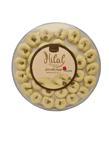[002131 Oriental Pastries (Hilal, Ghraybeh, 510gm, 16 Pieces) Pâtisserie Orientale (Hilal, Ghraybeh, 510gm, 16 Pieces) Patisserie Orientale (Hilal, Ghraybeh, 510gm, 16 Pieces)حلويات شرقية (هلال، غريبة، 510 غرام، 16 قطعة) ] Pâtisserie Orientale (Hilal, Ghraybeh, 510gm, 16 Pieces)