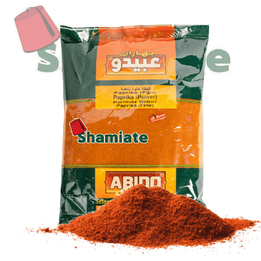 [2843 Paprika Spices (Abido, 500 gm, 1 Piece) Épices Paprika (Abido, 500 gm, 1 Pièce) Epices Paprika (Abido, 500 gm, 1 Piece)بهار بابريكا -فليفلة حلوة (عبيدو, بلا, 500 غرام, 1 وحدة) ] بهار بابريكا -فليفلة حلوة (عبيدو, بلا, 500 غرام, 1 وحدة)