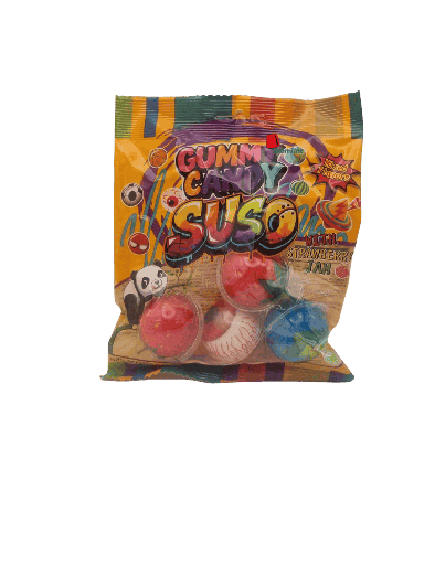 [002180 Gummy Candy, Orange (Suso Gummy Candy, 18gm x 4 x 80 Pieces) BONBONS GÉLIFIÉS, Orange (Gummy Candy Suso, 18gm x 4 x 80 Pièces) BONBONS GELIFIES, Orange (Gummy Candy Suso, 18gm x 4 x 80 Pieces)حلوى جيلاتينية، برتقالية (سوسو، 18 جم × 4 × 80 قطعة) ] BONBONS GÉLIFIÉS, Orange (Gummy Candy Suso, 18gm x 4 x 80 Pièces)