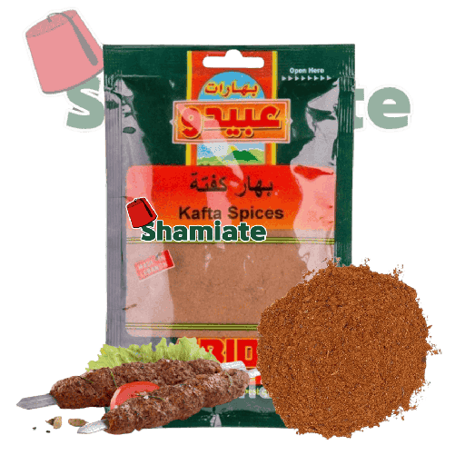 [2883 Kefta Spices (Abido, 50 gm, 10 Pieces) Épices Kefta (Abido, 50 gm, 10 Pièces) Epices Kefta (Abido, 50 gm, 10 Pieces)بهارات كفتة (عبيدو, بلا, 50 غرام, 10 وحدات) ] Kefta Spices (Abido, 50 gm, 10 Pieces)